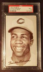 Frank Robinson Baseball Cards 1963 Exhibits Statistic Back Prices