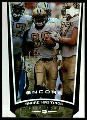 Andre Hastings #99 Football Cards 1998 Upper Deck Encore Prices