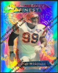Dan Wilkinson [Refractor] Football Cards 1995 Topps Finest Prices