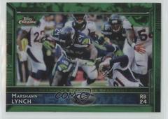 Marshawn Lynch [Refractor] #1 Football Cards 2015 Topps Chrome Prices