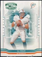 A.J. Feeley [Green] #80 Football Cards 2005 Panini Donruss Throwback Threads Prices