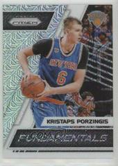 Kristaps Porzingis [Mojo Prizm] Basketball Cards 2017 Panini Prizm Fundamentals Prices