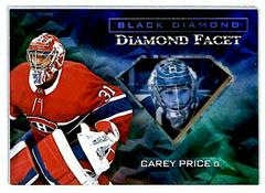 Carey Price Hockey Cards 2022 Upper Deck Black Diamond Facet Prices