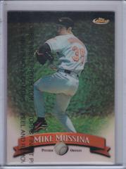 Mike Mussina [Non Protected Refractor] #70 Baseball Cards 1998 Finest Prices