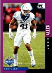 Josh Allen [Purple] #DFT-12 Football Cards 2019 Panini Score NFL Draft Prices
