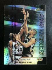 Tim Duncan [Refractor] #125 Basketball Cards 1999 Finest Prices