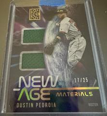 Dustin Pedroia [Gold] Baseball Cards 2022 Panini Capstone New Age Materials Prices