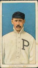 John Titus #NNO Baseball Cards 1909 T206 Polar Bear Prices