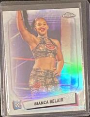 Bianca Belair [Orange Refractor] Wrestling Cards 2021 Topps Chrome WWE Image Variations Prices