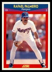 Rafael Palmeiro Baseball Cards 1990 Score Superstars Prices