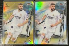 Karim Benzema [Gold Refractor] Soccer Cards 2020 Topps Finest UEFA Champions League Prices