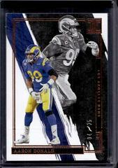 Aaron Donald [Bronze] #52 Football Cards 2022 Panini Impeccable Prices