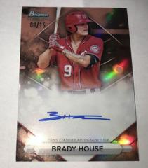 Brady House [Rose Gold] #PA-BH Baseball Cards 2023 Bowman Sterling Prospect Autograph Prices