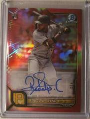 Rodolfo Castro [Red Refractor] #CRA-RC Baseball Cards 2022 Bowman Chrome Rookie Autographs Prices