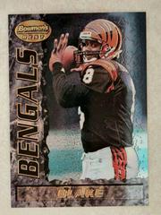 Jeff Blake [Black Refractor] #6 Football Cards 1995 Bowman's Best Prices