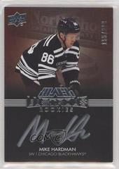Mike Hardman Hockey Cards 2021 SPx UD Black Lustrous Rookie Signatures Prices
