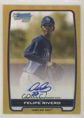 Felipe Rivero [Autograph Gold Refractor] #BCAFR Baseball Cards 2012 Bowman Chrome Prospects Prices