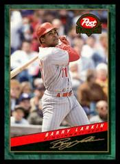 barry larkin #12 Baseball Cards 1994 Post Cereal Prices