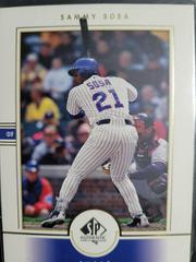 Sammy Sosa Baseball Cards 2000 SP Authentic Prices
