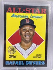 Rafael Devers [Black] #88AS-8 Baseball Cards 2023 Topps 1988 All Star Prices