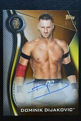 Dominik Dijakovic [Bronze] Wrestling Cards 2019 Topps WWE NXT Autographs Prices
