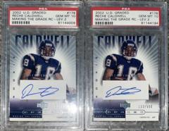 Reche Caldwell [Making the Grade RC Gold] Football Cards 2002 Upper Deck Graded Prices