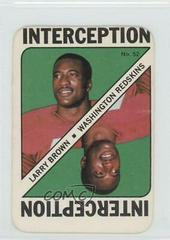 Larry Brown Football Cards 1971 Topps Game Cards Prices
