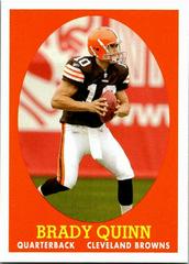 Brady Quinn Football Cards 2007 Topps Turn Back the Clock Prices