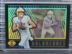 Justin Herbert #HH-15 Football Cards 2022 Panini Illusions HoloHeroes Prices