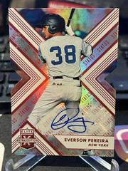 Everson Pereira [Autograph Emerald] #145 Baseball Cards 2018 Panini Elite Extra Edition Prices