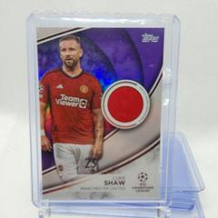 Luke Shaw [Purple Foilboard] #TS-LW Soccer Cards 2023 Topps UEFA Club Superstar Relic Prices