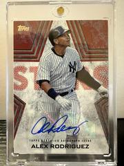 Alex Rodriguez [Red] #BSA-AR Baseball Cards 2023 Topps Update Stars Autographs Prices