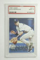 Alex Rodriguez #213 Baseball Cards 1997 Fleer Prices