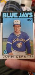John Cerutti #23T Baseball Cards 1986 Topps Traded Prices