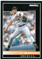 Ben McDonald #44 Baseball Cards 1992 Pinnacle Prices