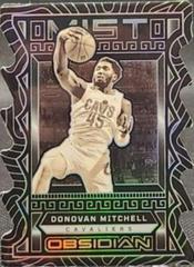 Donovan Mitchell #17 Basketball Cards 2022 Panini Obsidian Mist Prices