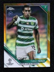 Tiago Tomas [Gold Refractor] #174 Soccer Cards 2021 Topps Chrome UEFA Champions League Prices