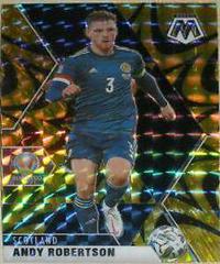 Andy Robertson [Reactive Gold Mosaic] #82 Soccer Cards 2021 Panini Mosaic UEFA Euro 2020 Prices