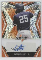 Antonio Cabello [Orange] #BA-AC1 Baseball Cards 2020 Leaf Flash Autographs Prices