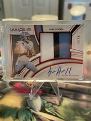 Sam Howell [Ruby] #PP4 Football Cards 2022 Panini Immaculate Collegiate Premium Rookie Patch Autographs Prices