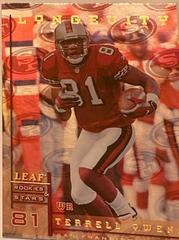 Terrell Owens [Longevity] #133 Football Cards 1998 Leaf Rookies & Stars Prices