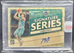 LaMelo Ball [Autograph Gold] Basketball Cards 2020 Panini Donruss Optic Prices