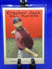 Albert Pujols [Swinging] #3 Baseball Cards 2004 Topps Cracker Jack Prices