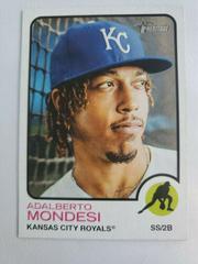 Adalberto Mondesi #5 Baseball Cards 2022 Topps Heritage Prices
