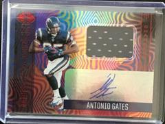 Antonio Gates [Red] Football Cards 2021 Panini Illusions Immortalized Jersey Autographs Prices