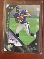 Ray Rice #28 Football Cards 2008 Upper Deck Rookie Premiere Prices