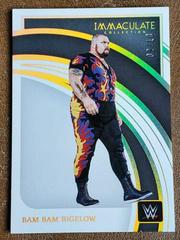 Bam Bam Bigelow [Gold] #18 Wrestling Cards 2022 Panini Immaculate WWE Prices
