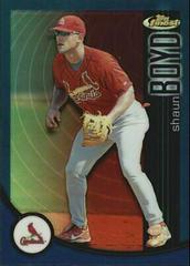 Shaun Boyd [Refractor] #114 Baseball Cards 2001 Finest Prices