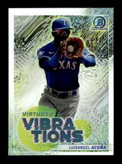 Luisangel Acuna #vv-19 Baseball Cards 2022 Bowman Virtuosic Vibrations Prices