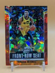 Donovan Mitchell [Red Cracked Ice] Basketball Cards 2018 Panini Contenders Optic Front Row Seat Prices